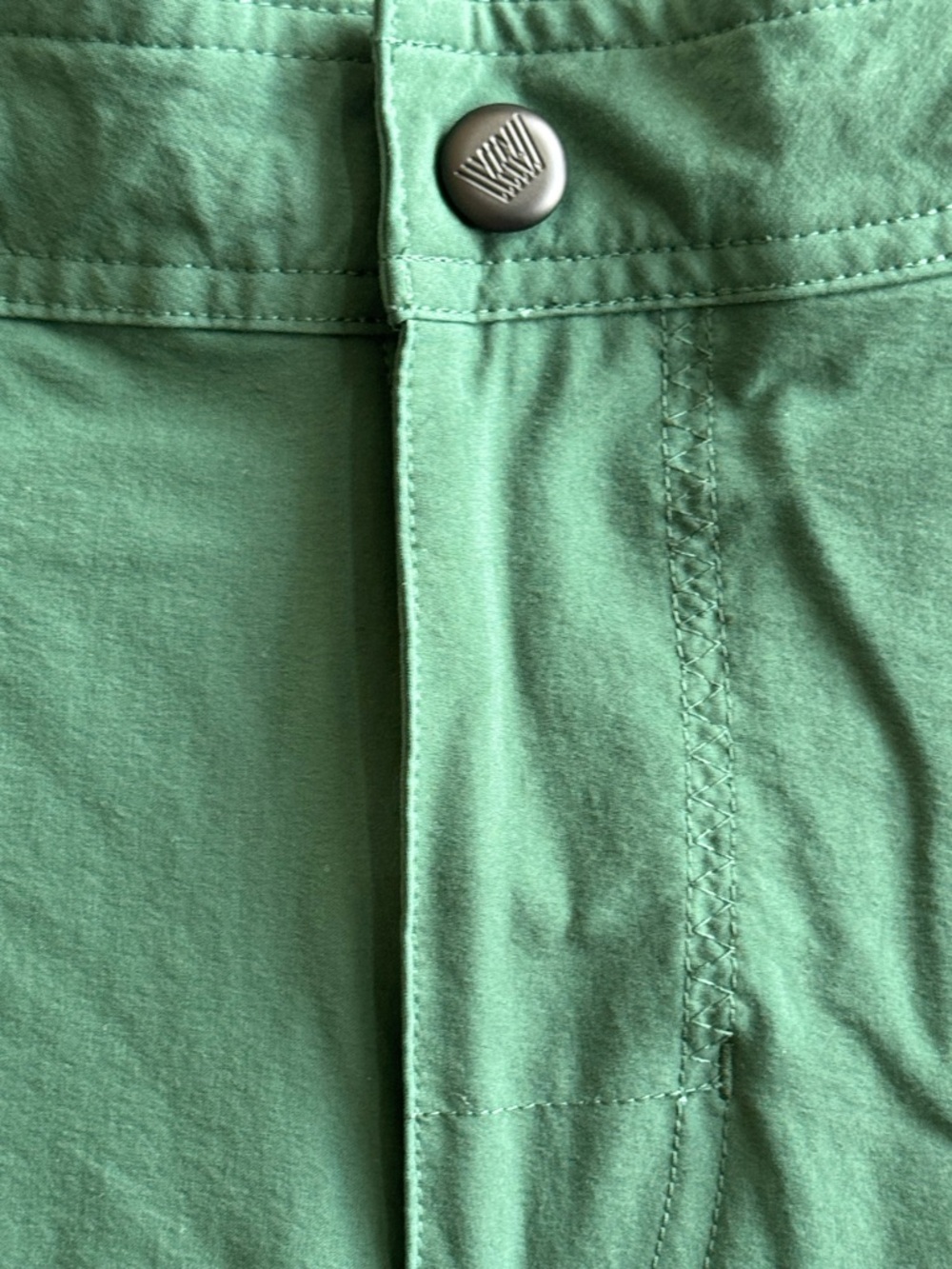 Mack Weldon Stretch Active Mens Shorts Hunter Green Zip POckets SMALL - Picture 3 of 11
